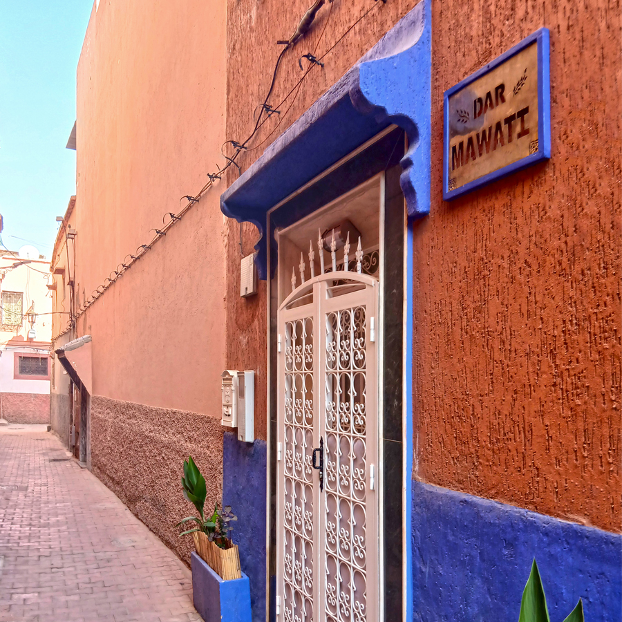 Dar Mawati Marrakech entrance
